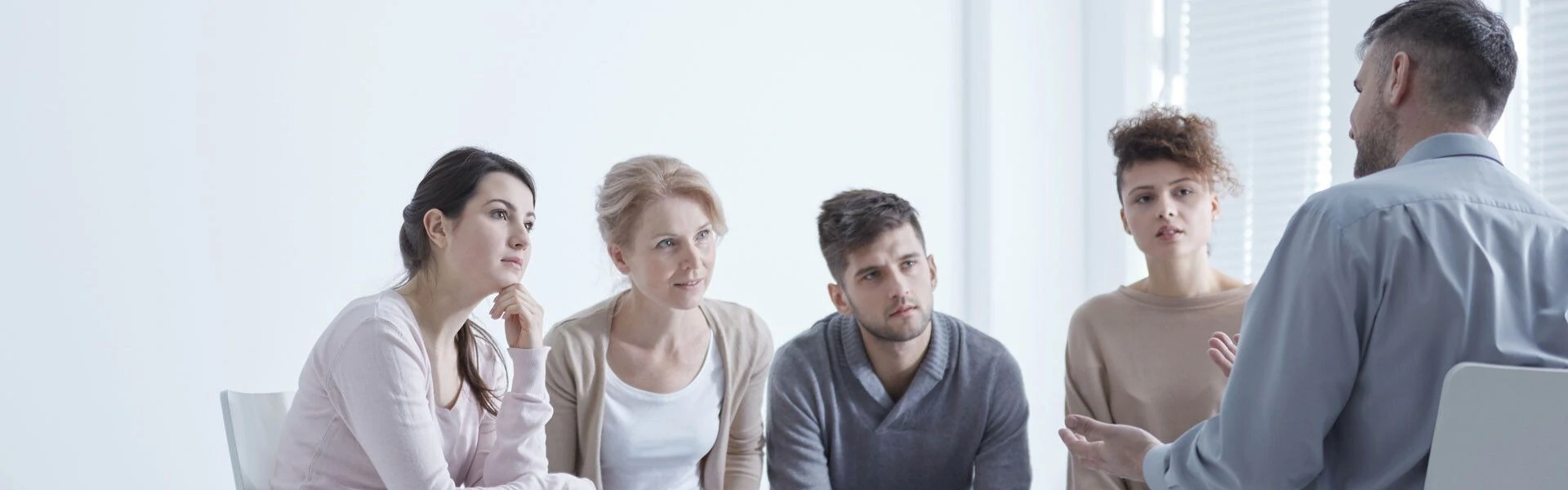 Support Group Sitting in Circle